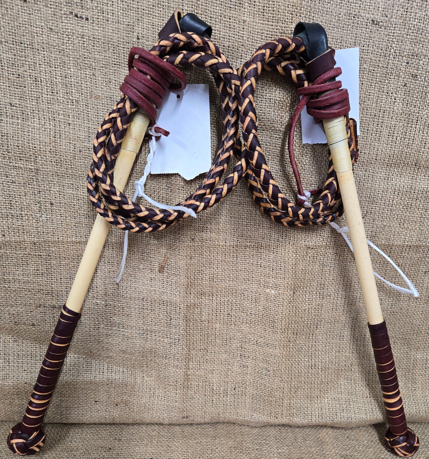 NEMETH REDHIDE STOCK WHIPS  - AUSTRALIAN MADE