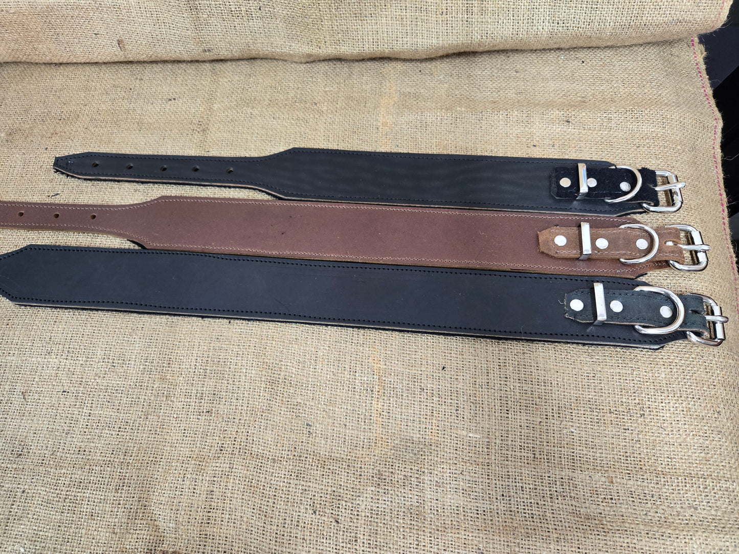 Dog Collars Leather - 50mm