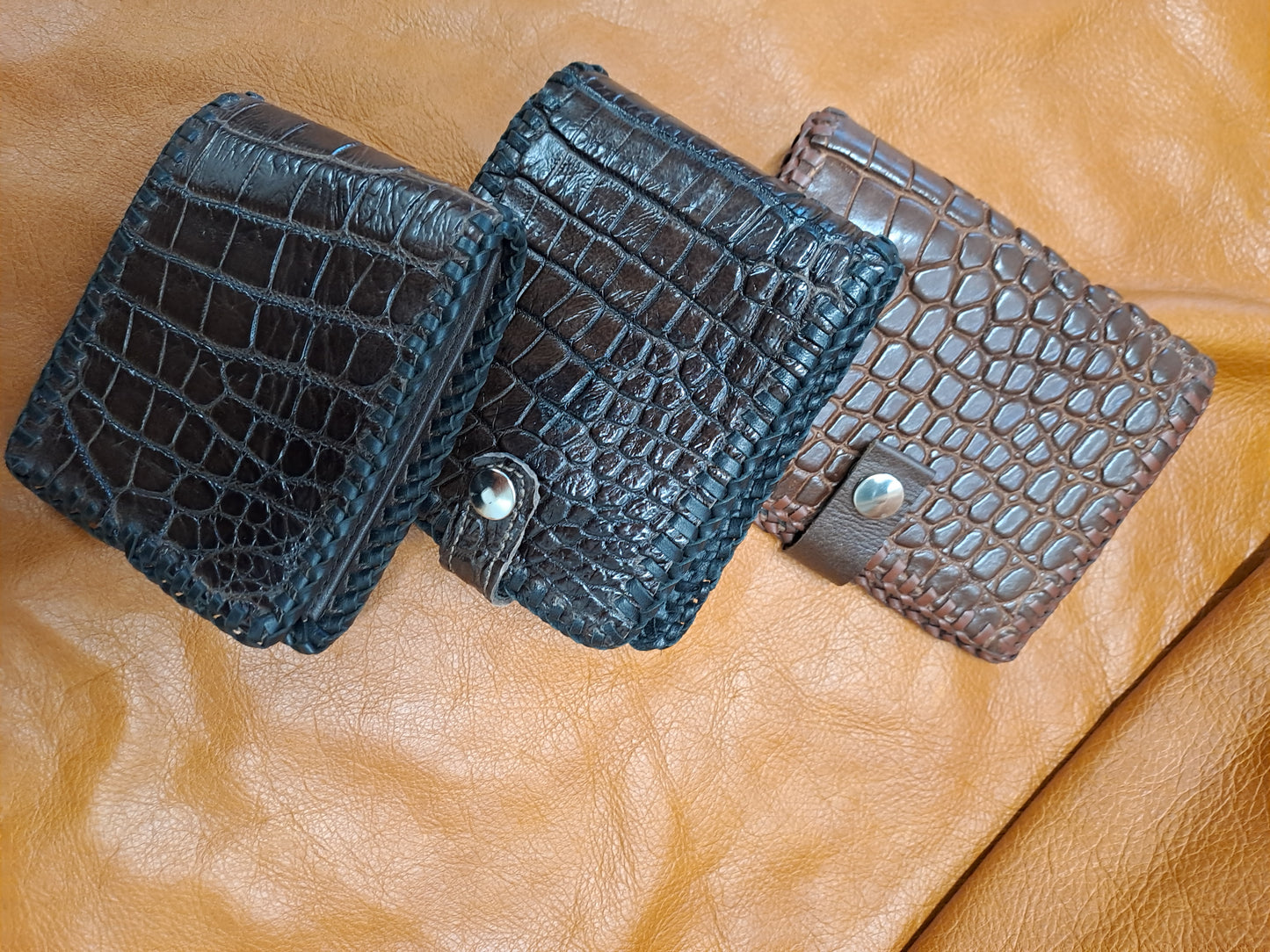 Crocodile Skin Wallets