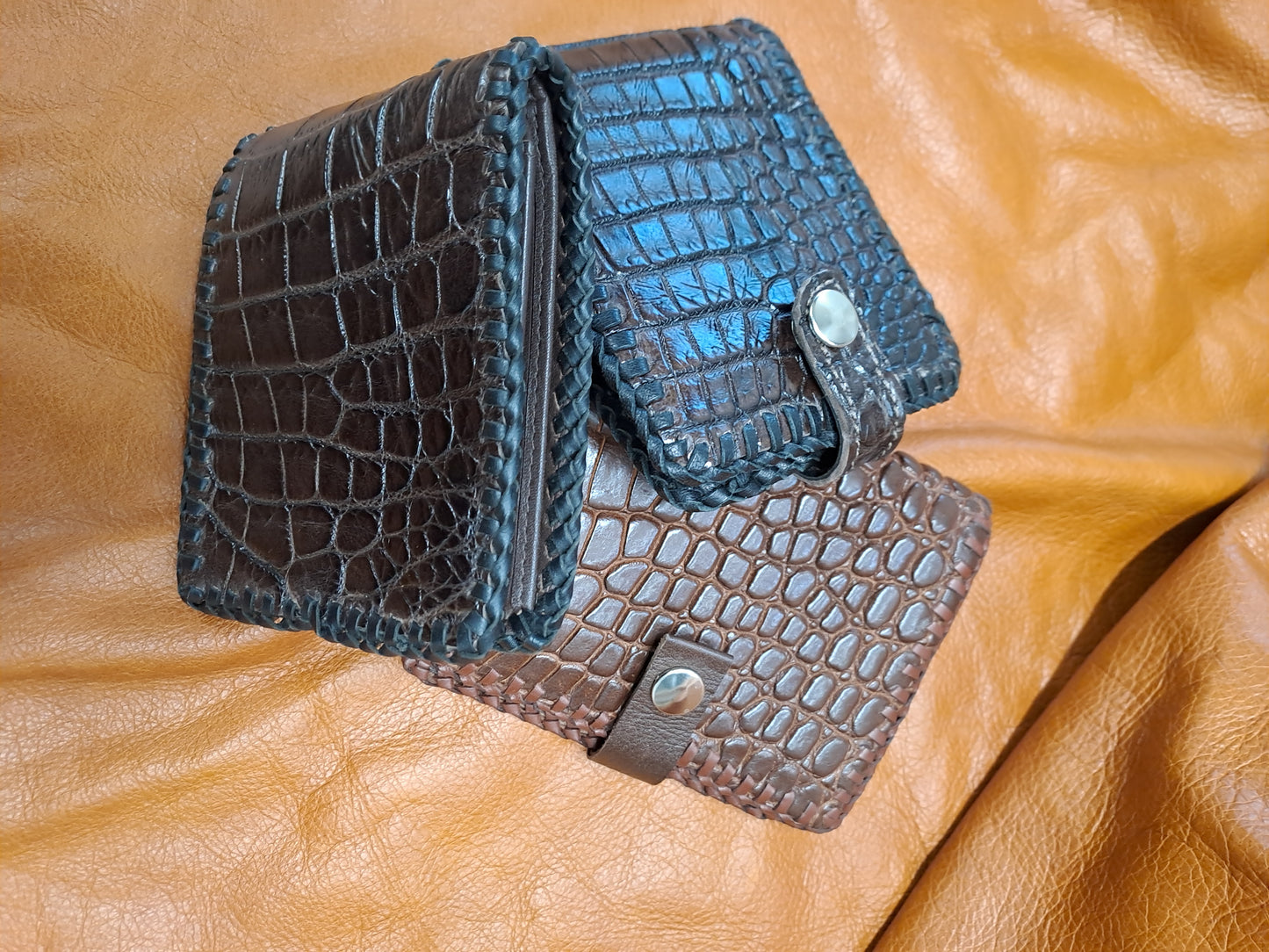 Crocodile Skin Wallets