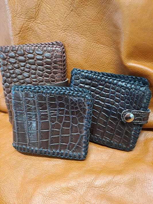 Crocodile Skin Wallets