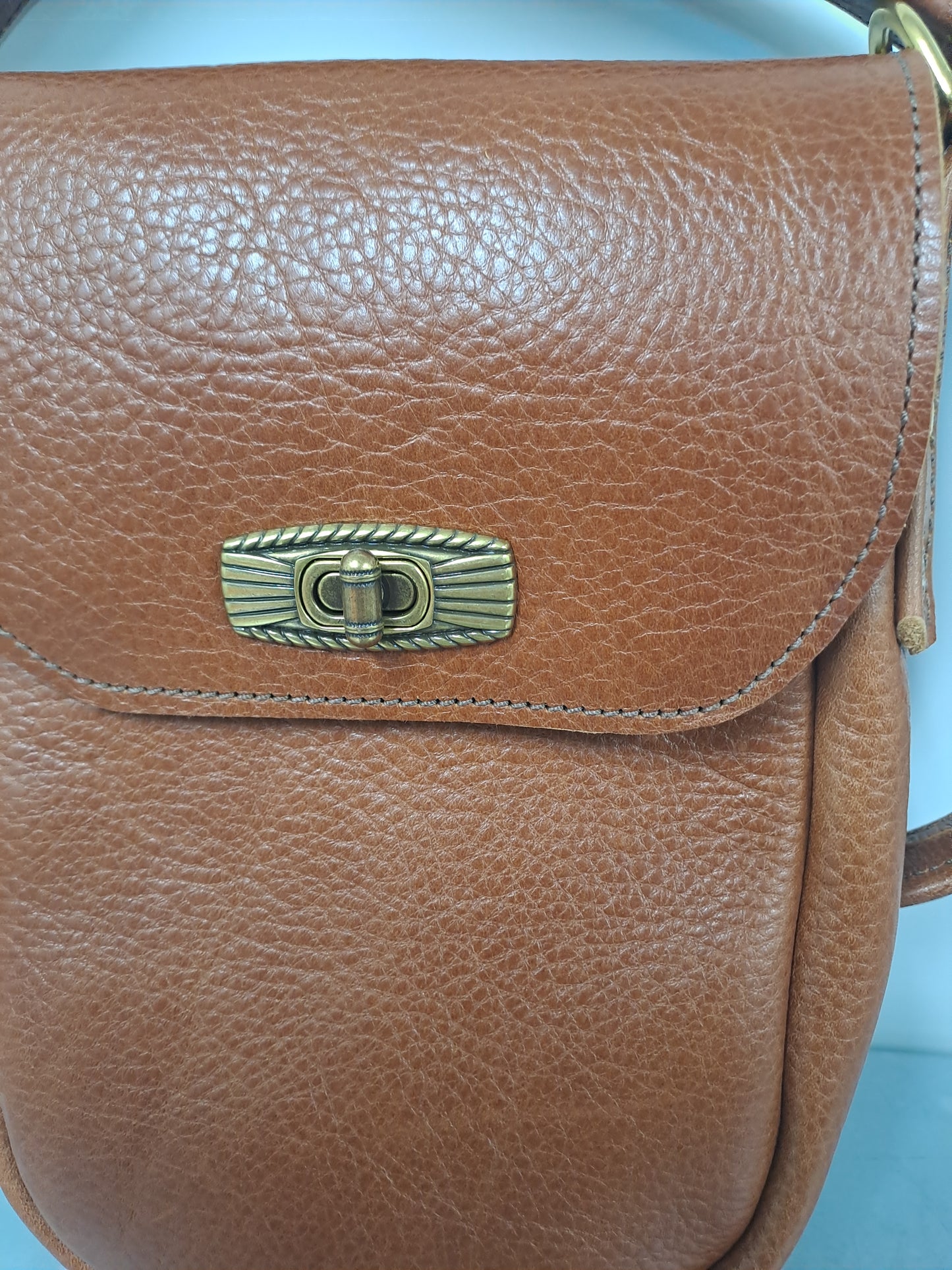 LEATHER HANDBAG (sml) in soft buttery leather