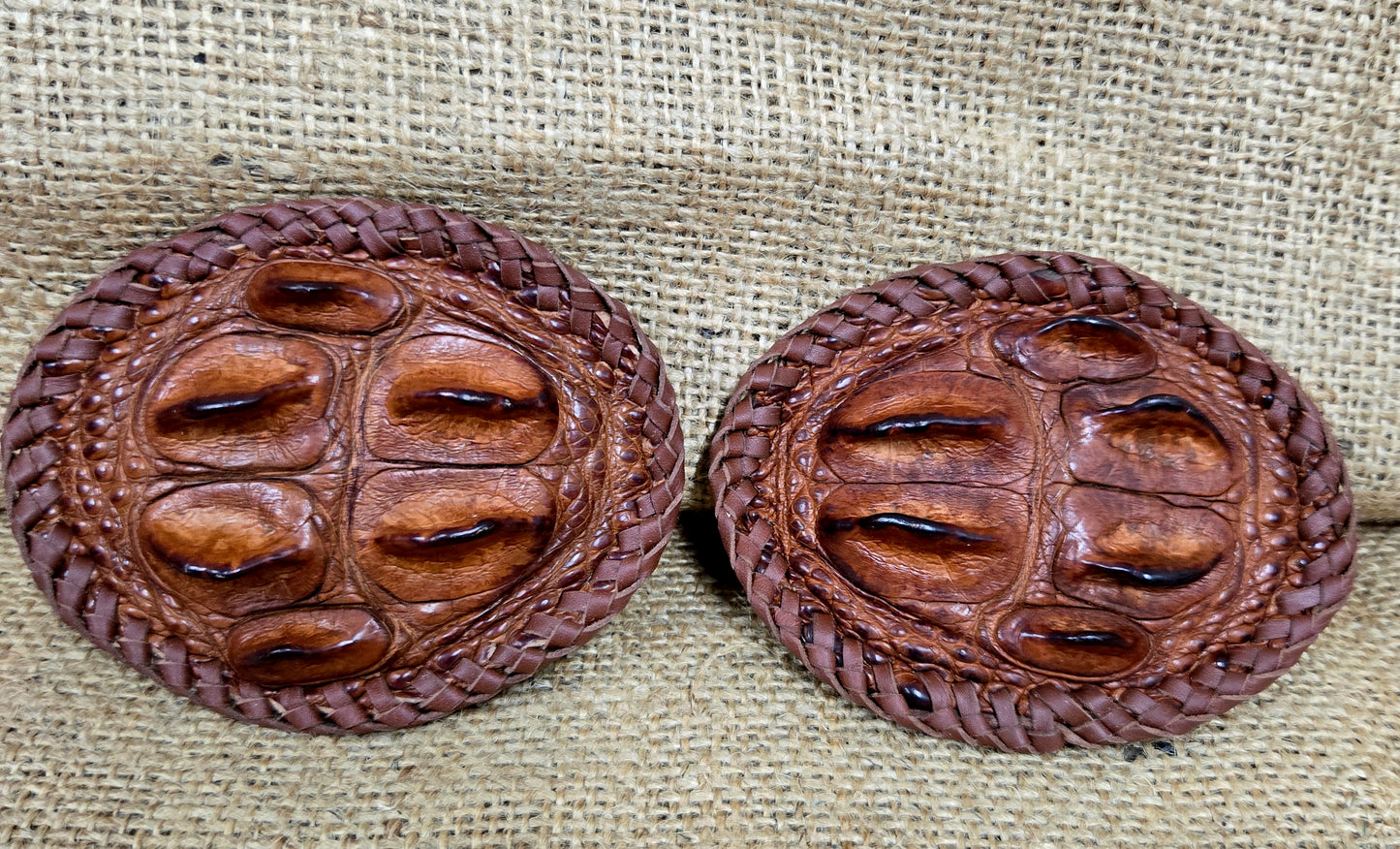 CROCODILE BELT BUCKLE