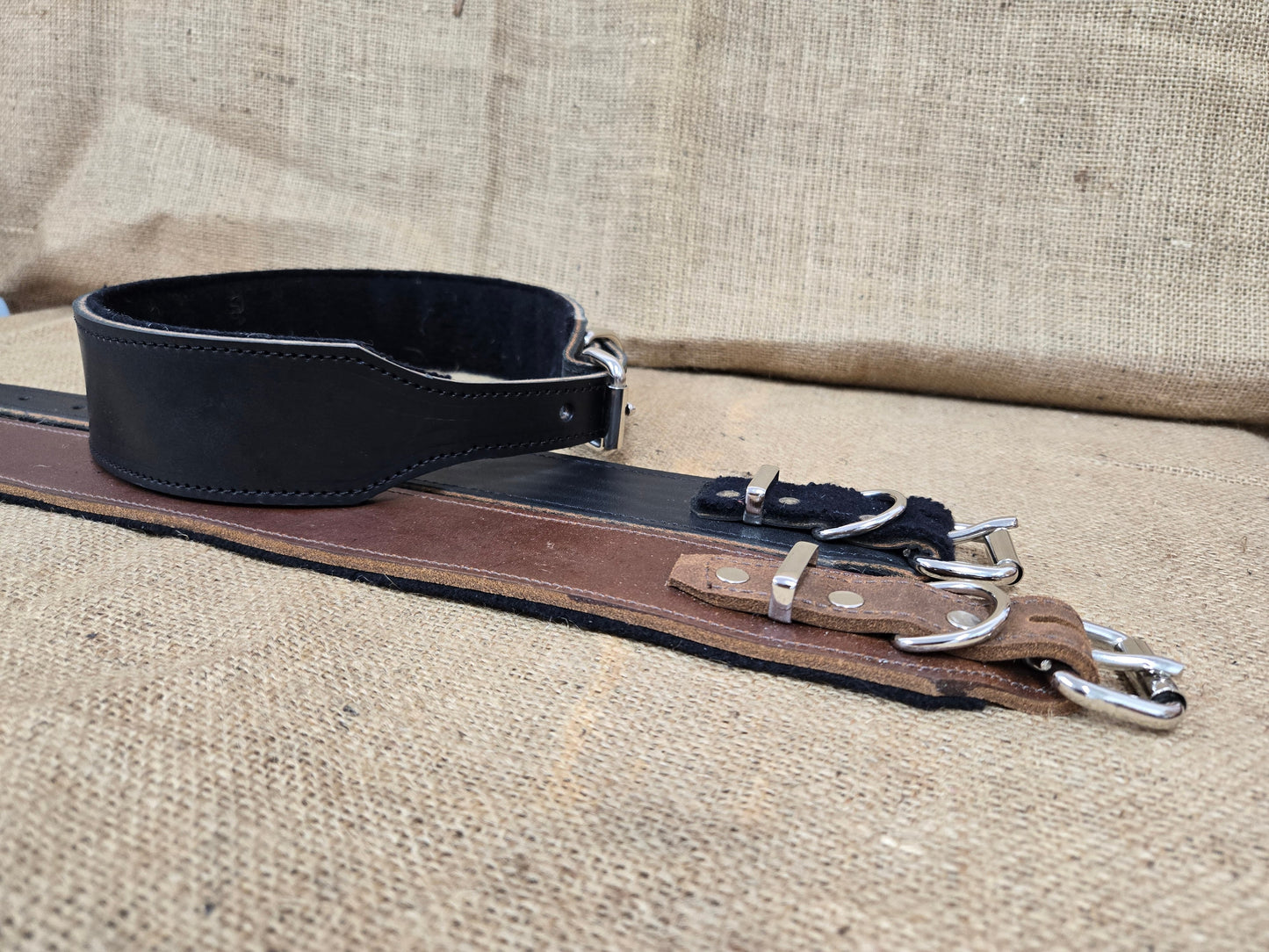 Dog Collars Leather - 50mm